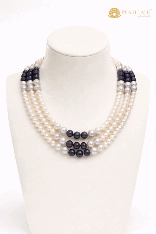 CHUỖI NGỌC TRAI ELIZABETH PRINCESS 8 - 9MM